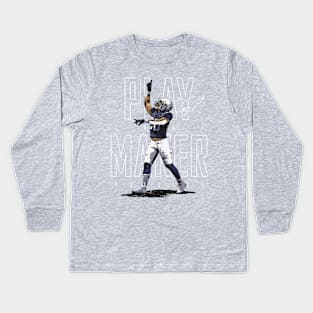 Tony Pollard Dallas Play Maker Kids Long Sleeve T-Shirt